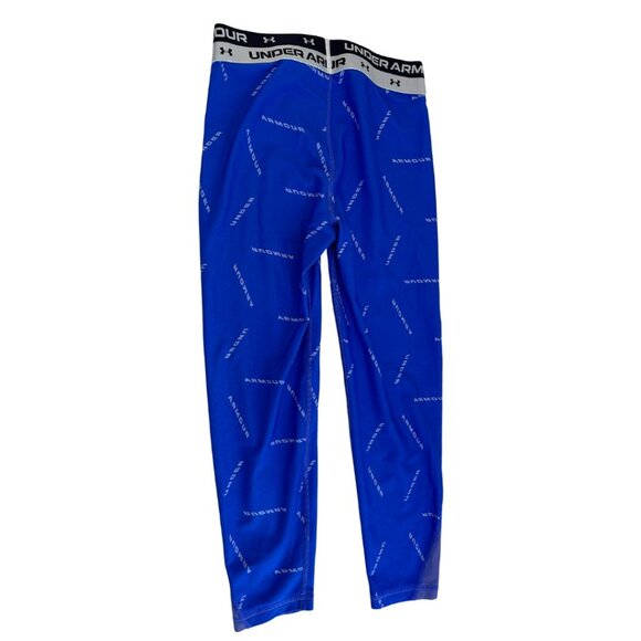 Youth Medium | Under Armour Leggings | Cobalt Blue - Picture 2 of 4